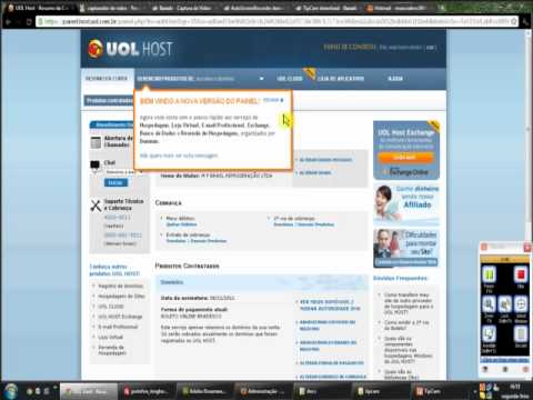 Gerenciamento de emails no Uolhost