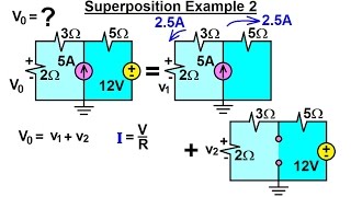 Electrical Engineering: Ch 4: Circuit Theorems (7 of 35) Superposition Property Ex. 2