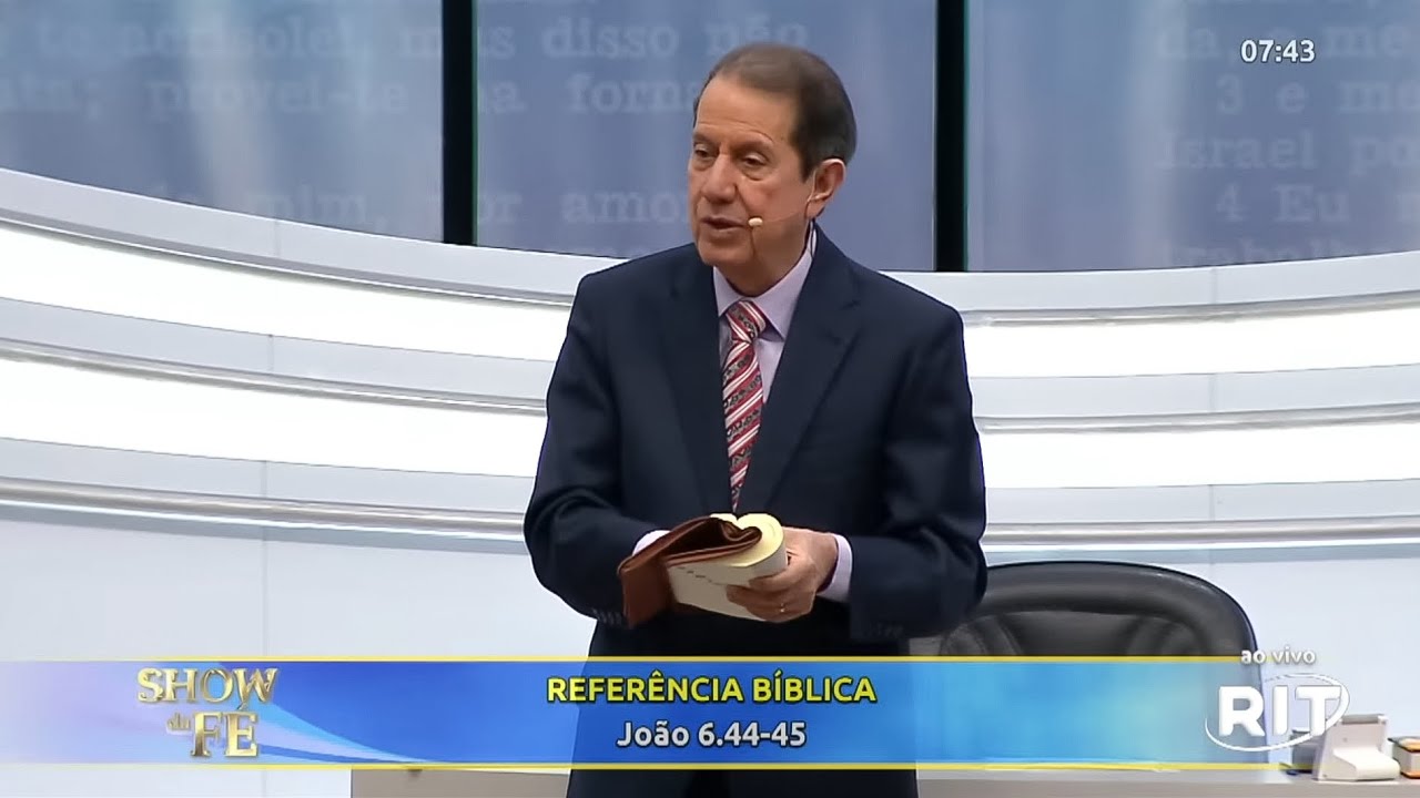 missionário rr soares - SE O PAI NÃO O TROUXER - João 6:44-45