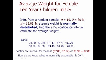 R Commander - Confidence Interval for One Mean