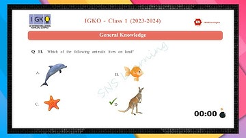 | Class 1 | IGKO | Level 1 | 2023 -24 Paper | SOF | Olympiad | MTG | Previous paper | 2026 Prep