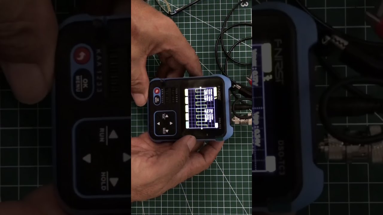 FNRISI DSO-TC3 Cannot display its own signal generator output except the calibration signal