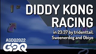 Diddy Kong Racing by tridenttail, Sweenerdog and Obiyo in 23:37 - AGDQ 2022 Online