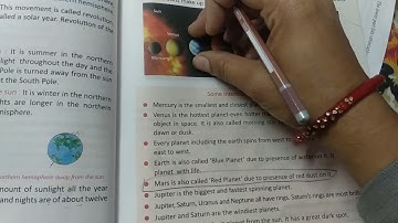 Class-4th#Science#Chapter-11#The earth and its neighbours#planets and the solar system#(part-2)