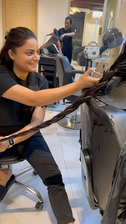 Long layer hair cut