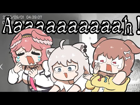 【Hololive】Operation: Scare Shishiro Botan【Inugami Korone/Shishiro Botan/Takane Lui/Clip/Comic】