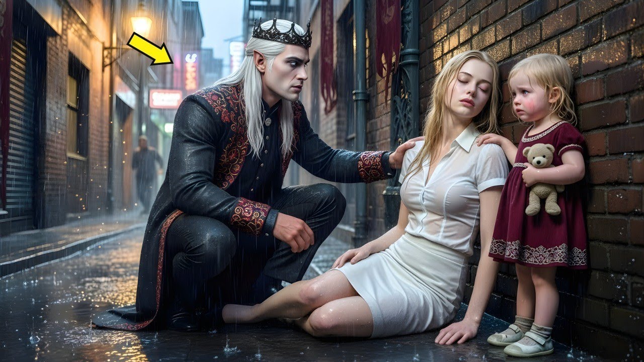 “Sir… Mommy Can’t Walk…” Little Girl Trembled—And Vampire King Vanished Into the Alley to Save Her
