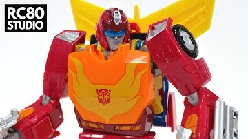 Transformers Studio Series 86-04 Hot-Rod Transformation (The Transformers: The Movie)