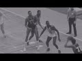 Warriorsceltics game after 1964 nba finals extremely rare footage