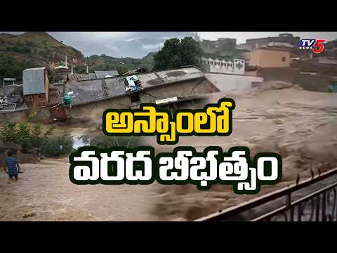 అసోంలో వరద విలయం..PM Modi Assam Flood Review : 5 Lakh Affected 631 Villages Remain Under Water | TV5 - TV5NEWS