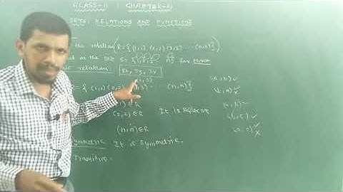 Class 11 | Chapter: 1 | Sets, Relations and Functions| Example: 1.10