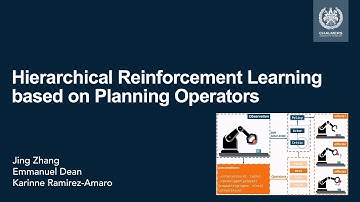 Hierarchical Reinforcement Learning based on Planning Operators