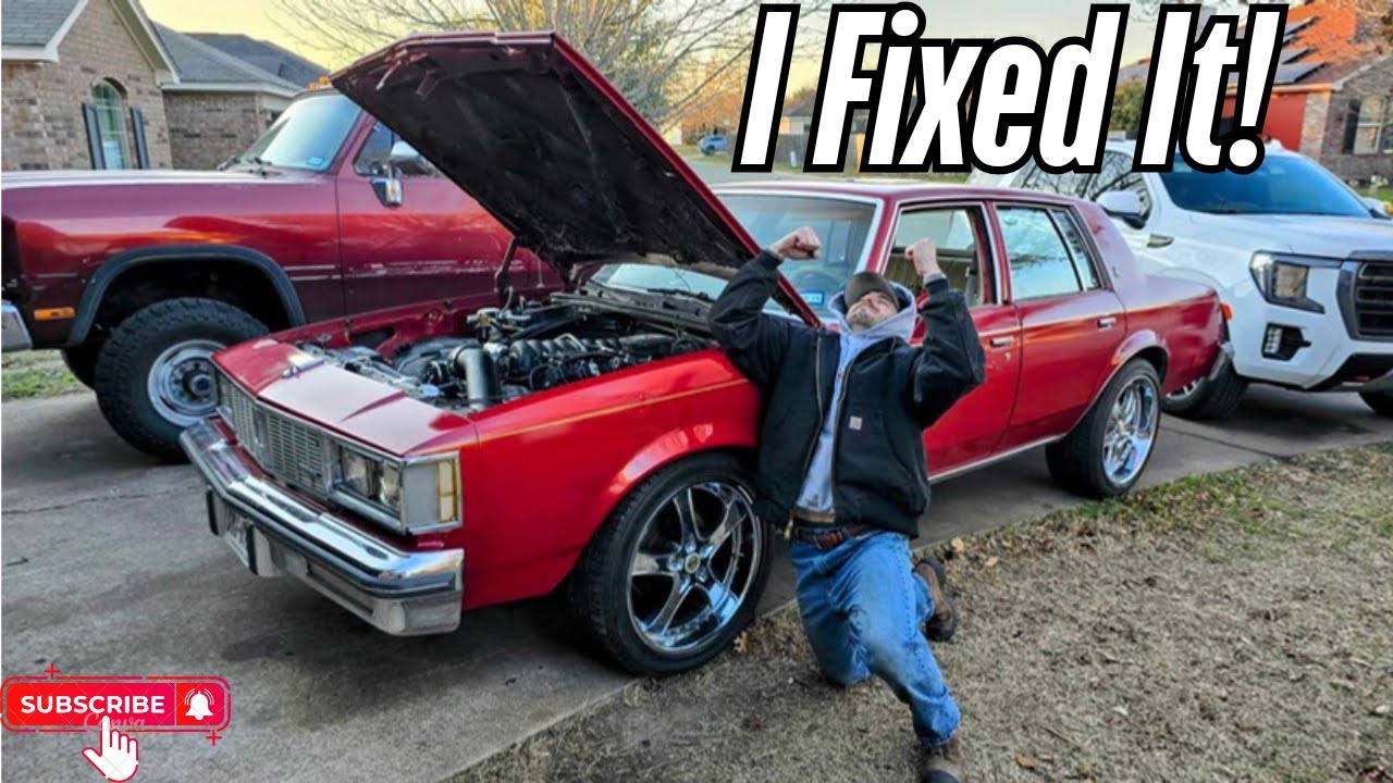 1985 Cutlass Supreme | LS Swap | Part 3- IT RUNS!!! - YouTube
