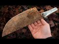 Trash To Cash! Knifemaking / Restoration Of The UGLIEST Flea Market Knife Ever