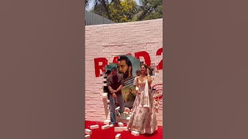 #Raid2 trailer launch in Mumbai #ajaydevgan #vanikapoor #vaanikapoor #bollywoodremake