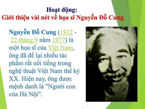 MỸ THUẬT 5 - CHỦ ĐỀ XEM TRANH