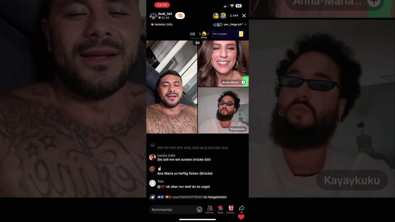 DUDI_361 WAR LIVE MIT KAYAY & ÜLMEN & NIEMKA & JUJU & SPICYMAMA