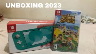 Nintendo Switch Lite + Animal Crossing (UNBOXING)