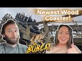 Riding the Worlds NEWEST Wooden Coaster, The Bobcat! Initial Thoughts &amp; Reaction | The Great Escape