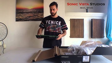Unboxing Roland TR8 Drum Machine - Product Review by Sonic Vista Studios