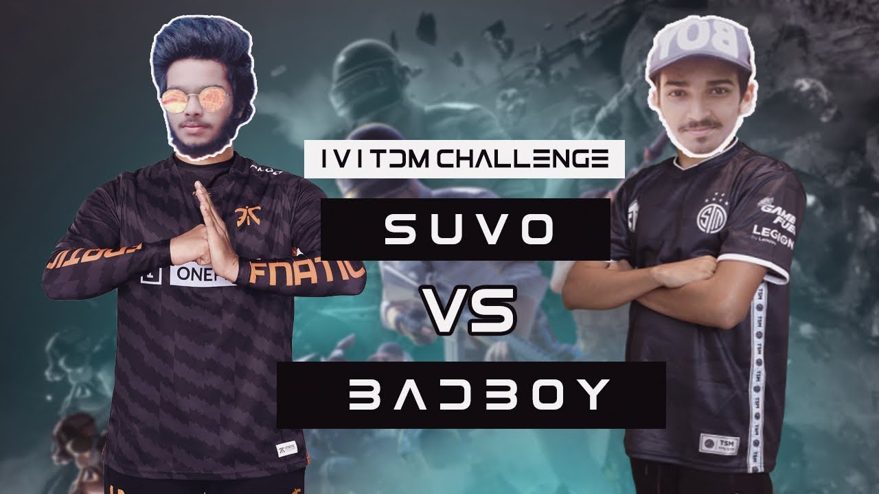 B4U BADBOY VS B4U SUVO | 1V1 TDM CHALLENGE | FULL GYRO 3 FINGER TDM GAMEPLAY | 2020