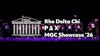 Rho Delta Chi | TAMU MGC Showcase 2026
