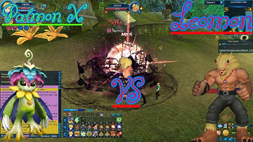 Digimon Masters: Palmon X 💚 (VS) Leomon (Raid)