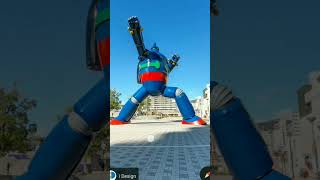 Giant gigantor tetsujin 28 robot monument google maps  #shorts #googleearth