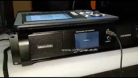 DSP10000q power amplifier working test