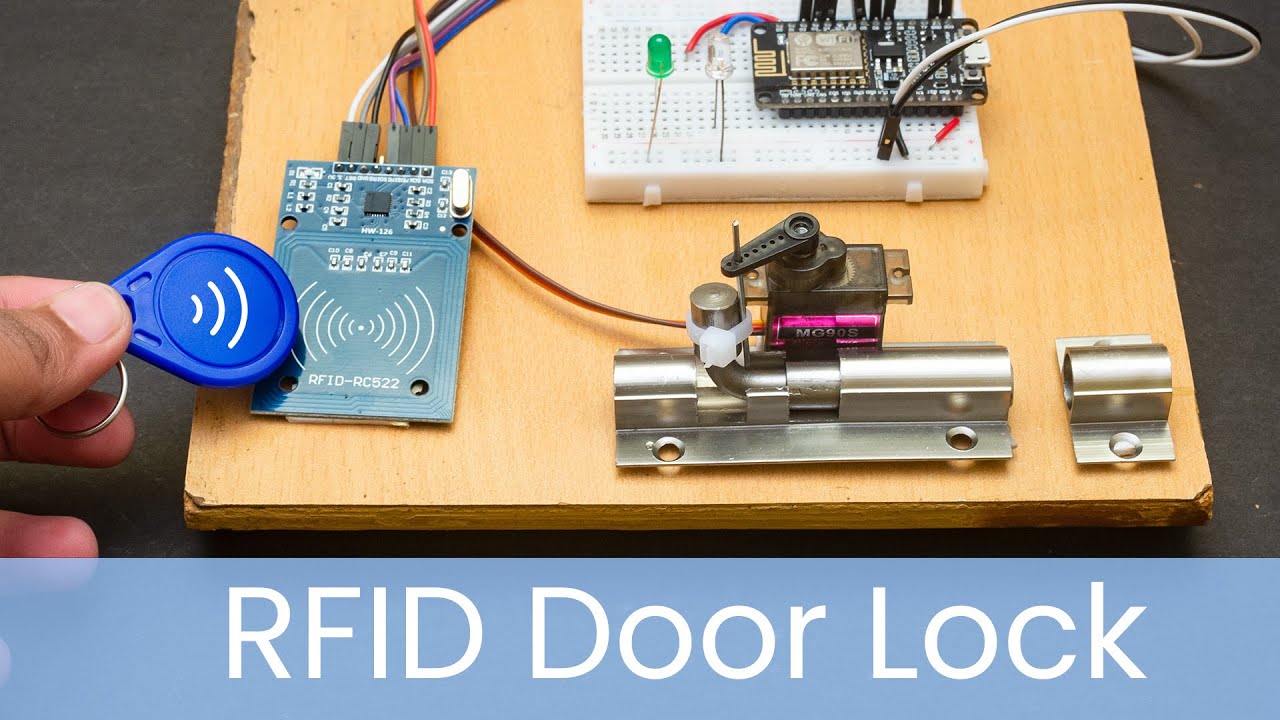 Arduino RFID Door Lock - With ESP8266 - YouTube
