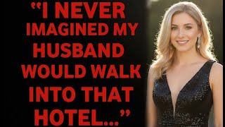 I NEVER IMAGINED MY HUSBAND WOULD WALK INTO THAT HOTEL #cheating