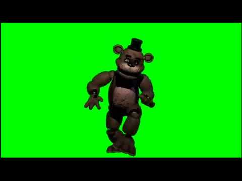Freddy Default Dance Green Screen