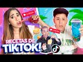 PROBAMOS LAS RECETAS VIRALES MÁS EXTRAÑAS DE TIKTOK 😱 Queen Buenrostro