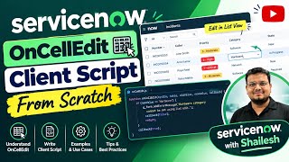 OnCellEdit client script