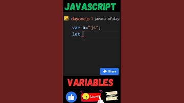 javascript variables #javascript