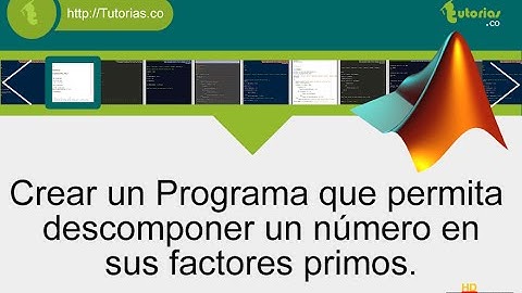 ciclo while – matLab (factores primos)