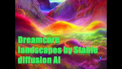 Trying DreamStudio with Stable Diffusion AI. Unreal landscapes generated by artificial intelligence.