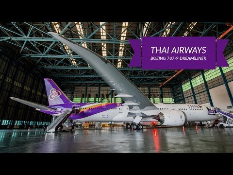 THAI Airways Boeing 787-9 HS-TWA [Video Preview]