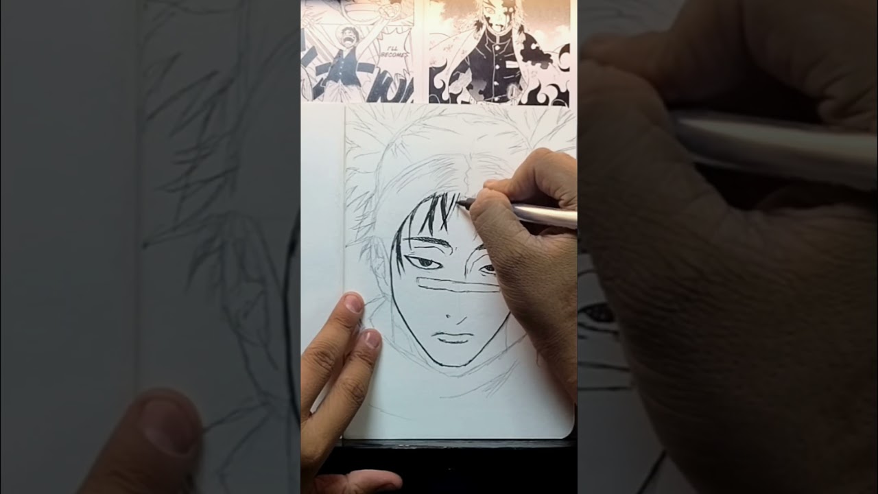 Choso Draw .#trending #anime#animesketch #sketch #viralshort #draw #animeeart #viralreelsシ