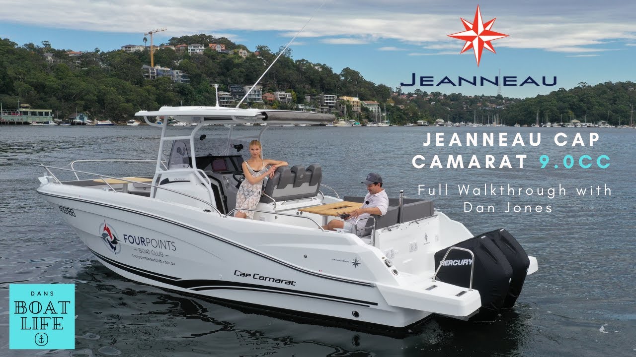 2021 Jeanneau Cap Camarat 9.0CC - Full Walkthrough with Dan Jones