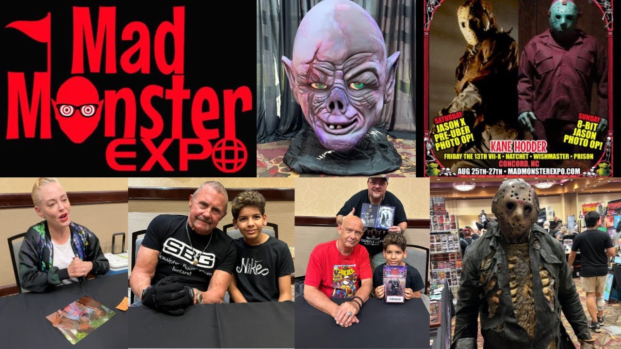 Mad Monster Expo Walkthrough Favorite Horror Movie Autographs & Haul