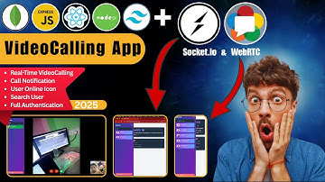 Real-Time VideoCalling App Using MERN & WebRTC & Socket.io || WebRTC || Socket.io || React || Nodejs