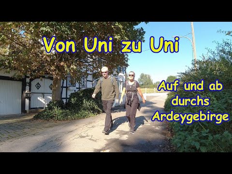 Von Uni zu Uni. Auf und ab durch das Ardeygebirge. Eine 32 Km Wanderung