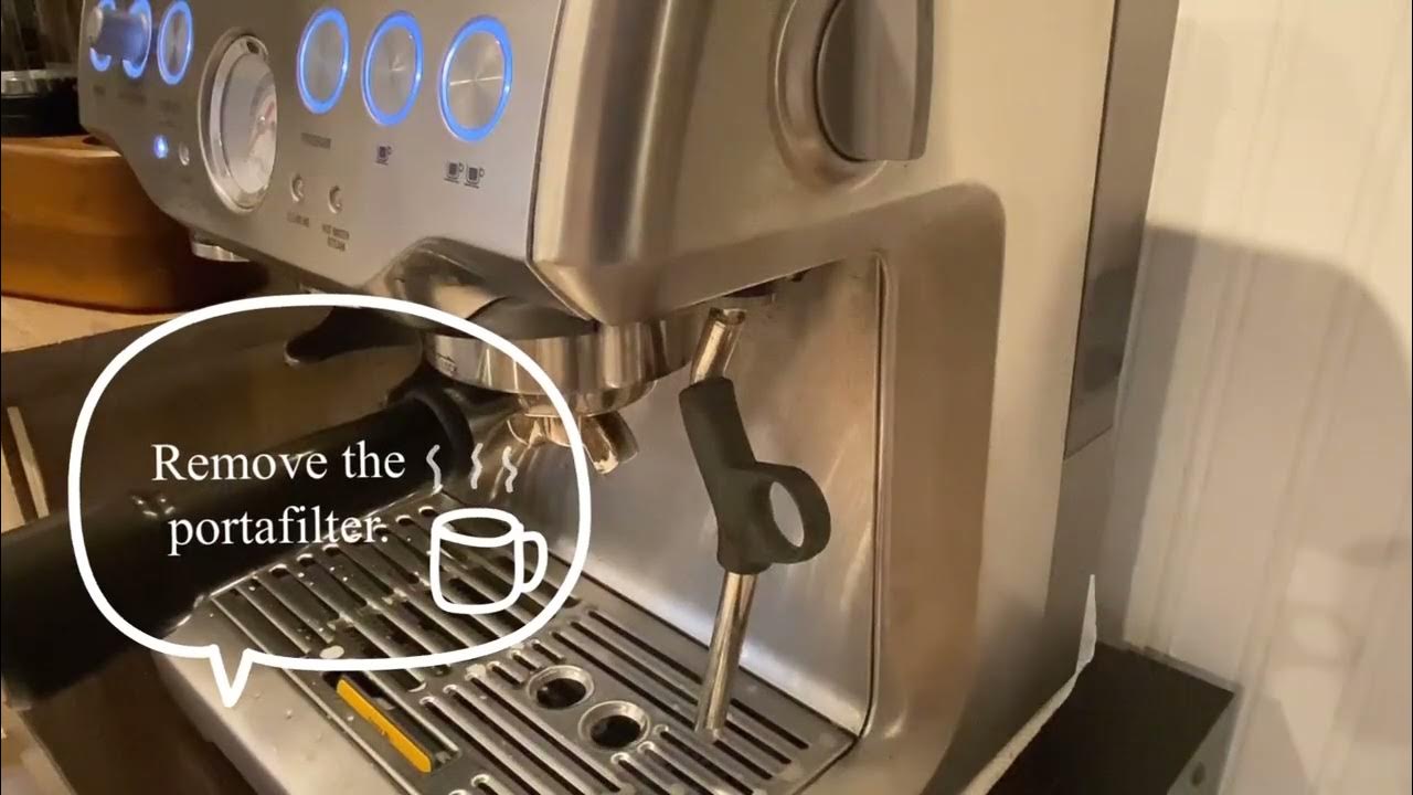 Breville Barista Express Cleaning ‘Clean Me’ How to clean Breville