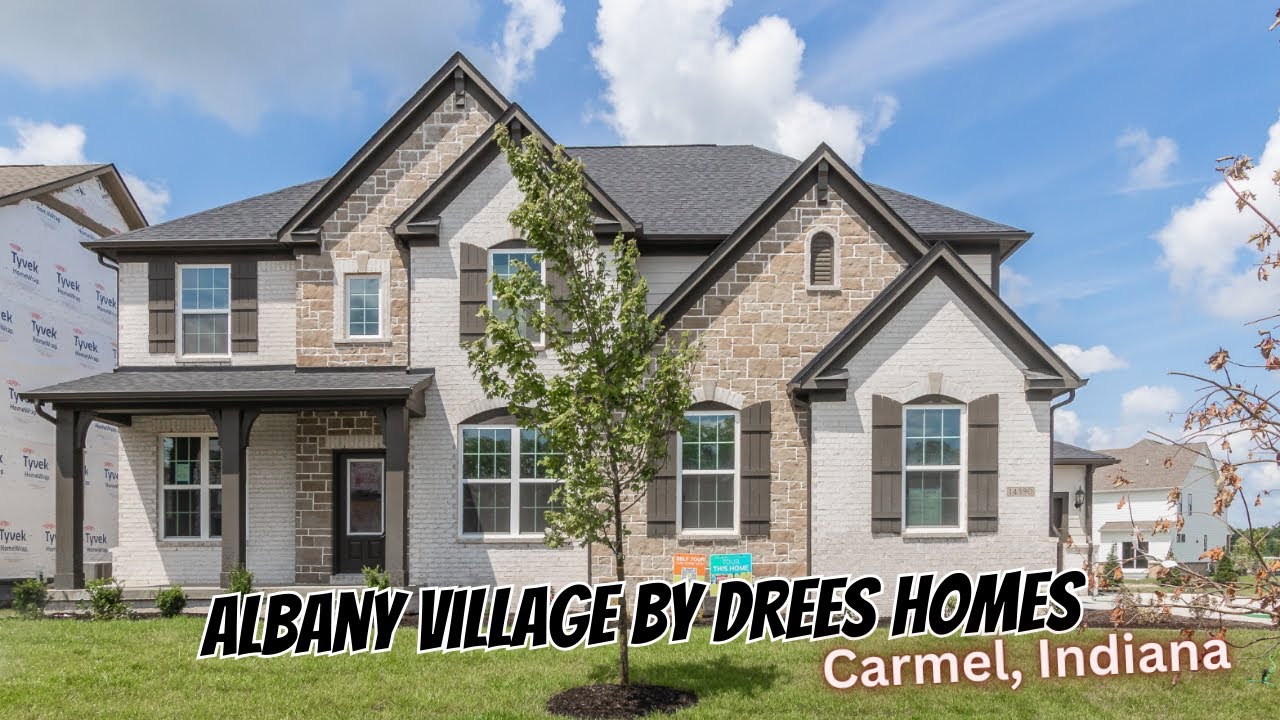 NEW SPEC HOME Albany Village By Drees Homes Carmel, IN YouTube