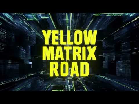 Yellow Matrix Road - Experimental music visualizer