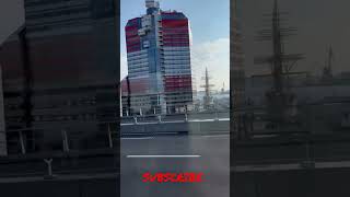 Gotenborg Harber View Over Gota River Bridge Gotenborg Sweden