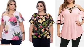 2021/BLUSAS SENCILLAS YBONITAS DIFERENTES BLUSAS EN MODA Y TENDENCIA 2021BLUSAS PARA GORDITAS - YouTube