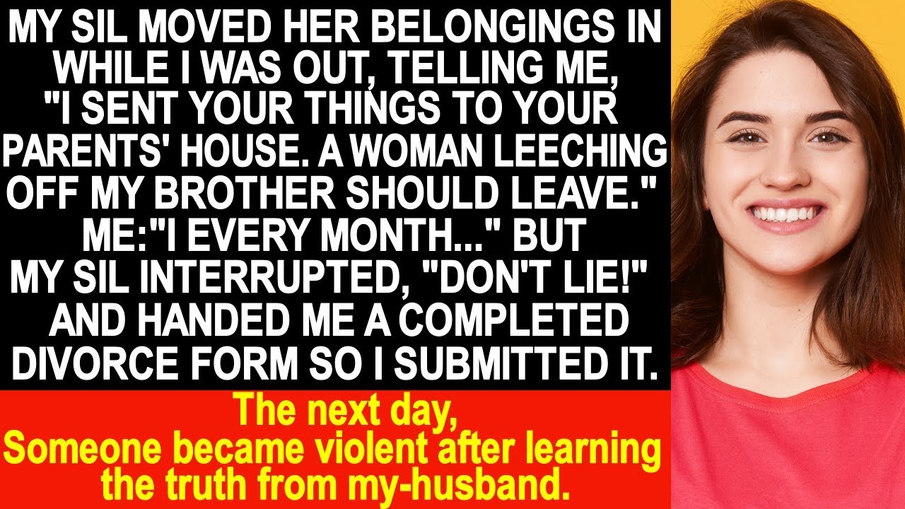 Моя сестра перевезла свои вещи, пока меня не было, и выгнала меня, но на самом деле...