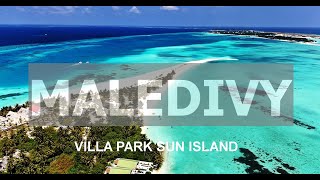 Villa Park Sun Island DRON  Maledives South Ari